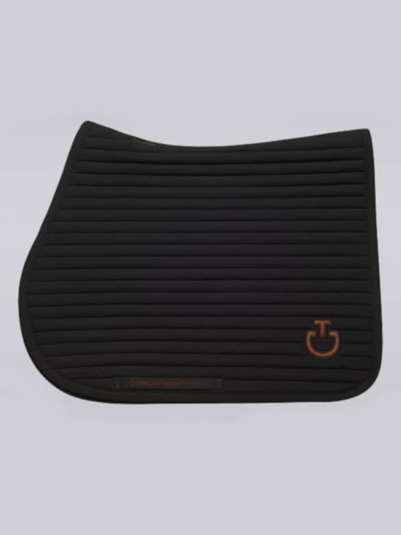 Quilted Row Jersey Jumping Saddle Pad