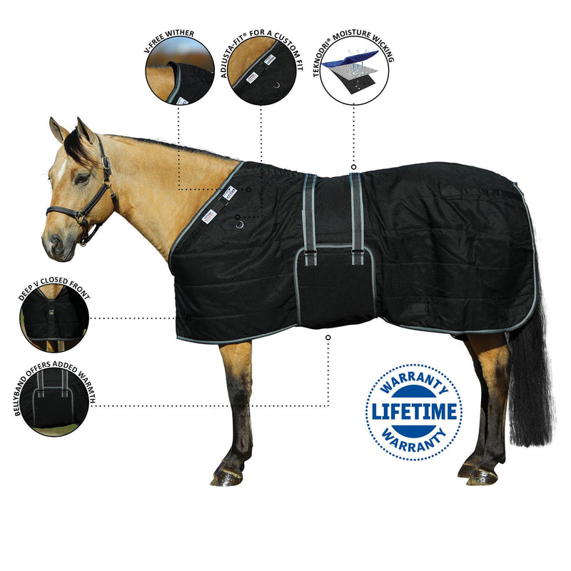 Tekno-fleece V-Free Belly Band Rug - Pirouette