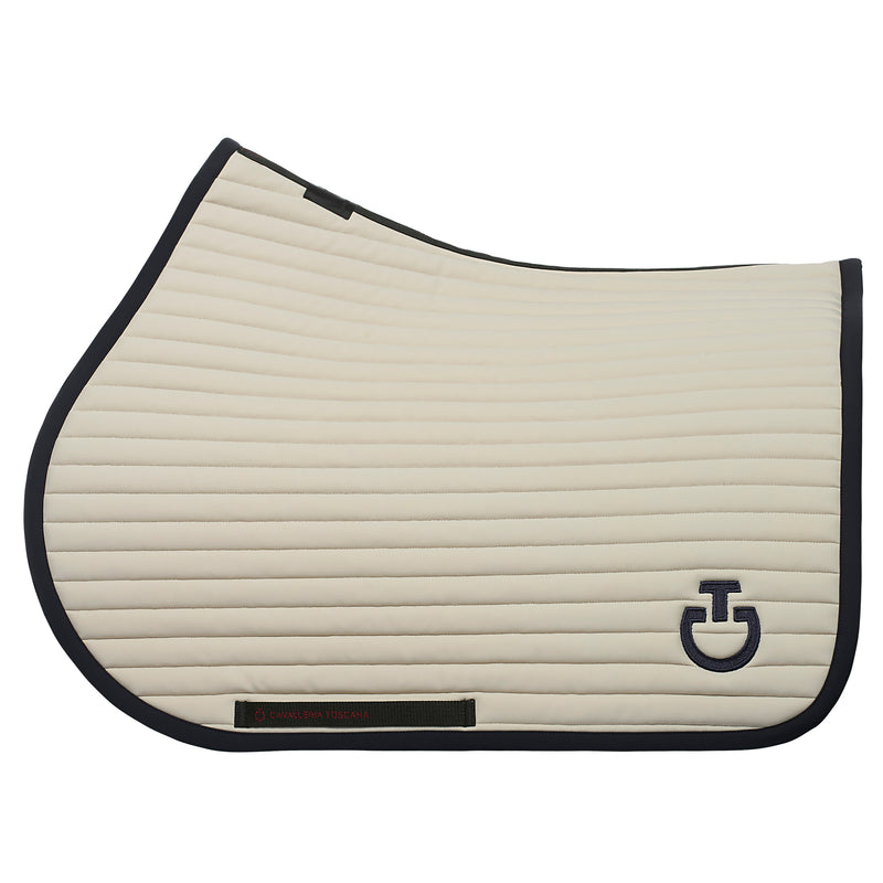 Quilted Row Jersey Jumping Saddle Pad - Pirouette