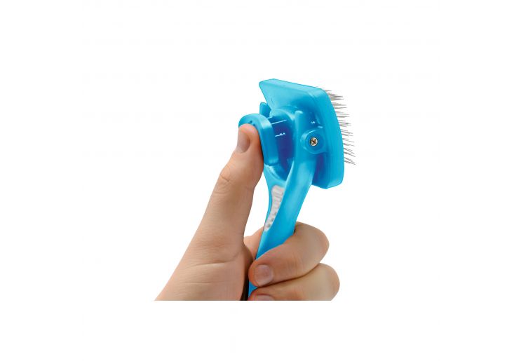 Ergo Self-cleaning Slicker Brush - Pirouette