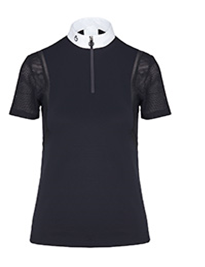 Tech Piquet Mesh S/S Competition Polo - Pirouette